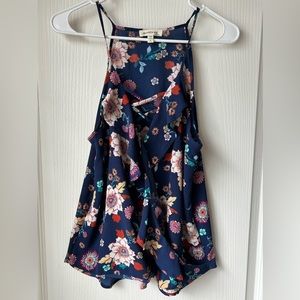Floral Tank Top | Large